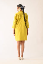 Mono Citrus Sicily Appliqué Dress