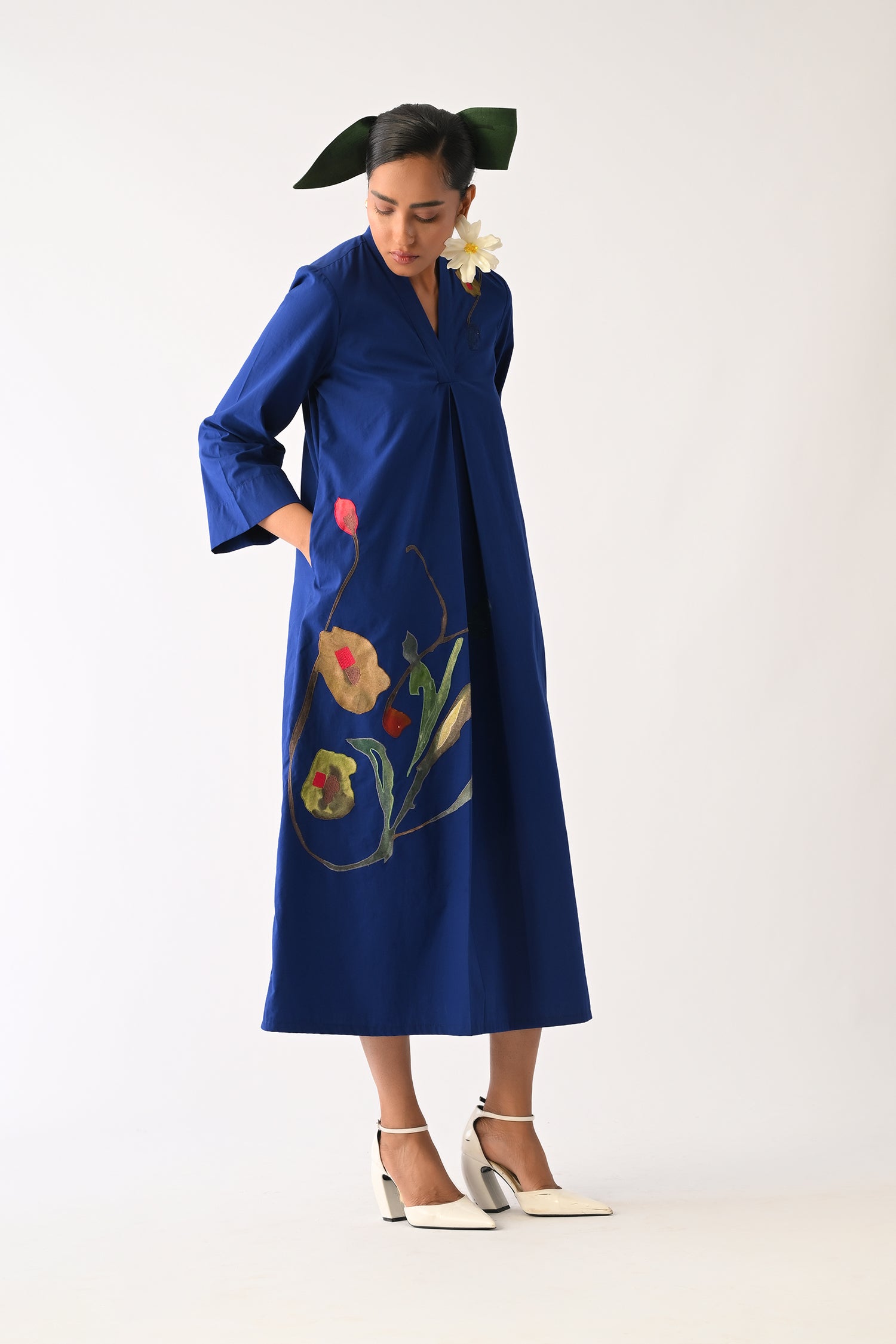 Botanica RB PG Aline Appliqué Dress