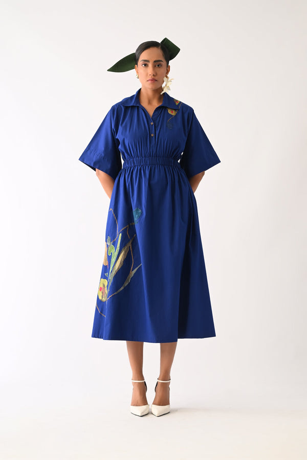 Botanica RB Poem Aline Appliqué Dress