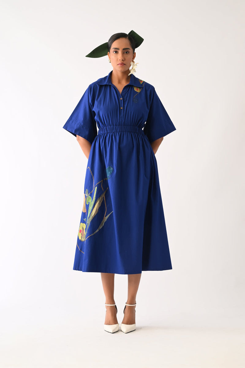 Botanica RB Poem Aline Appliqué Dress