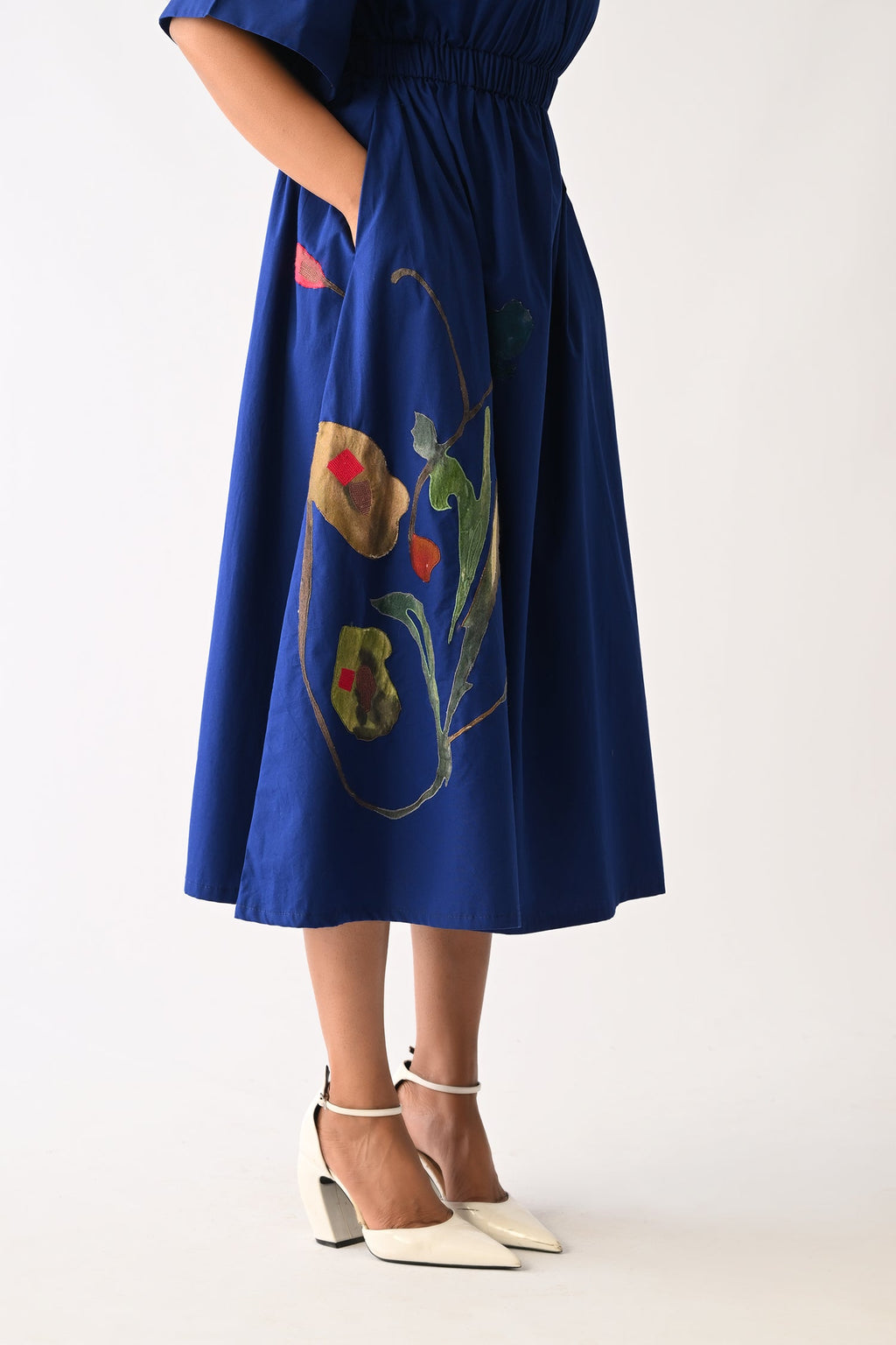 Botanica RB Poem Aline Appliqué Dress