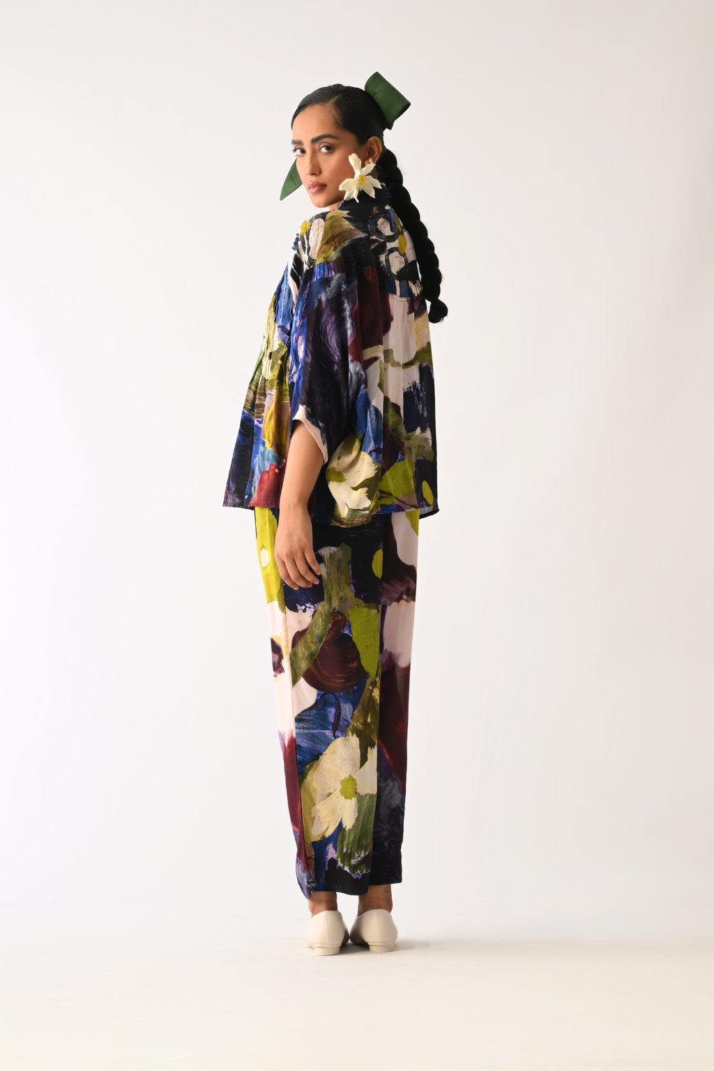Cobalis Pintuck Shirt