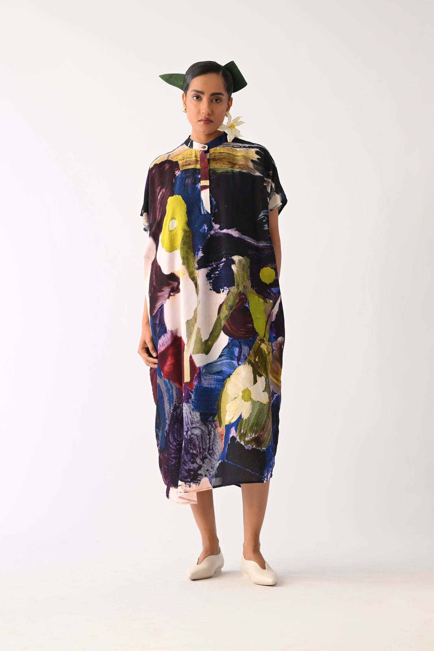 Cobalis Kaftan Dress Set