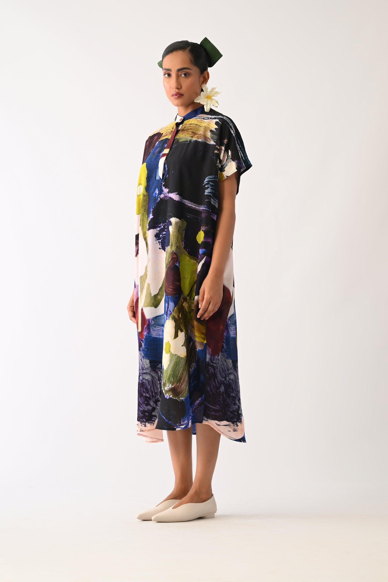 Cobalis Kaftan Dress Set