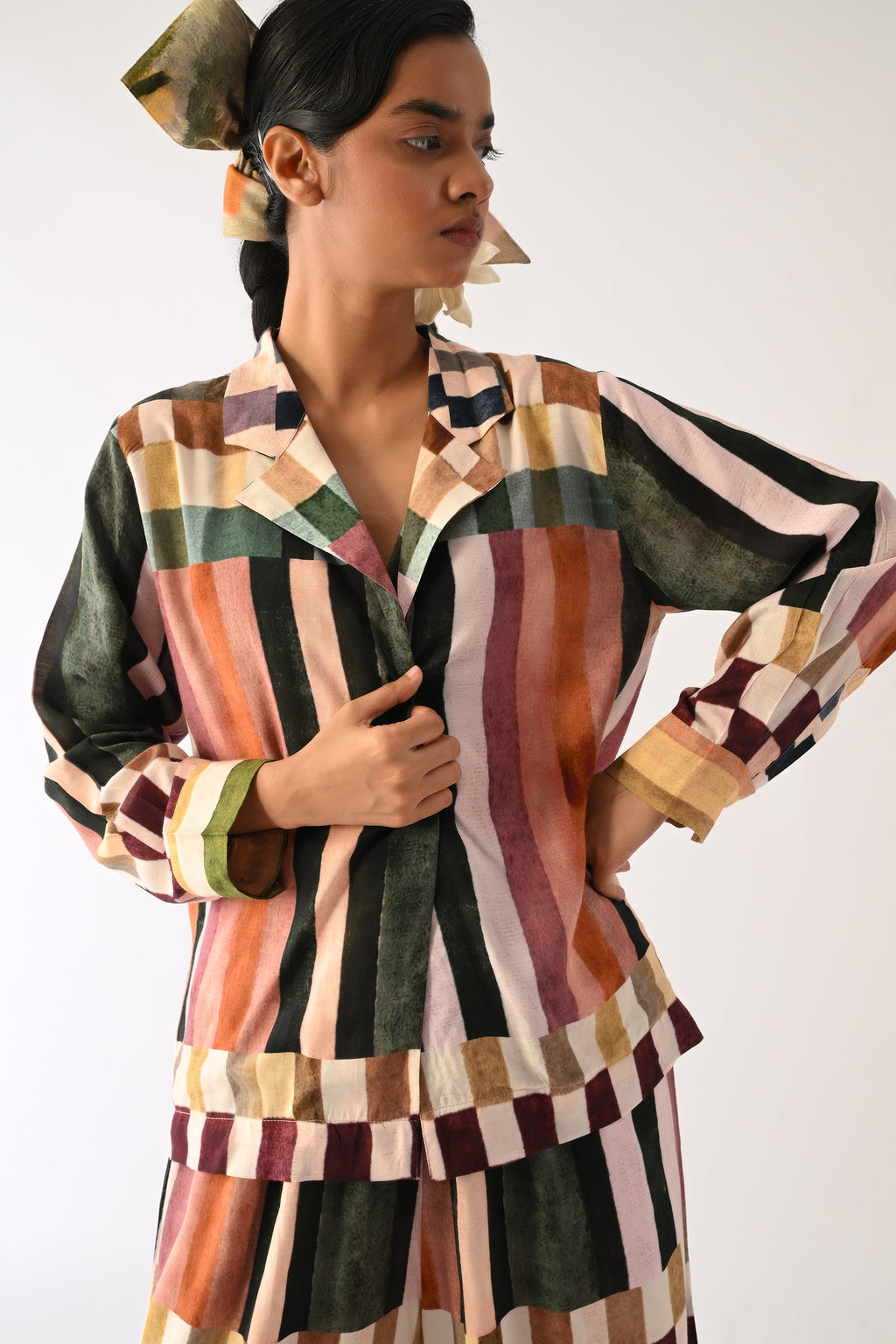 MOSaic Cuban Collar Shirt Set