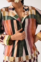 MOSaic Cuban Collar Shirt Set