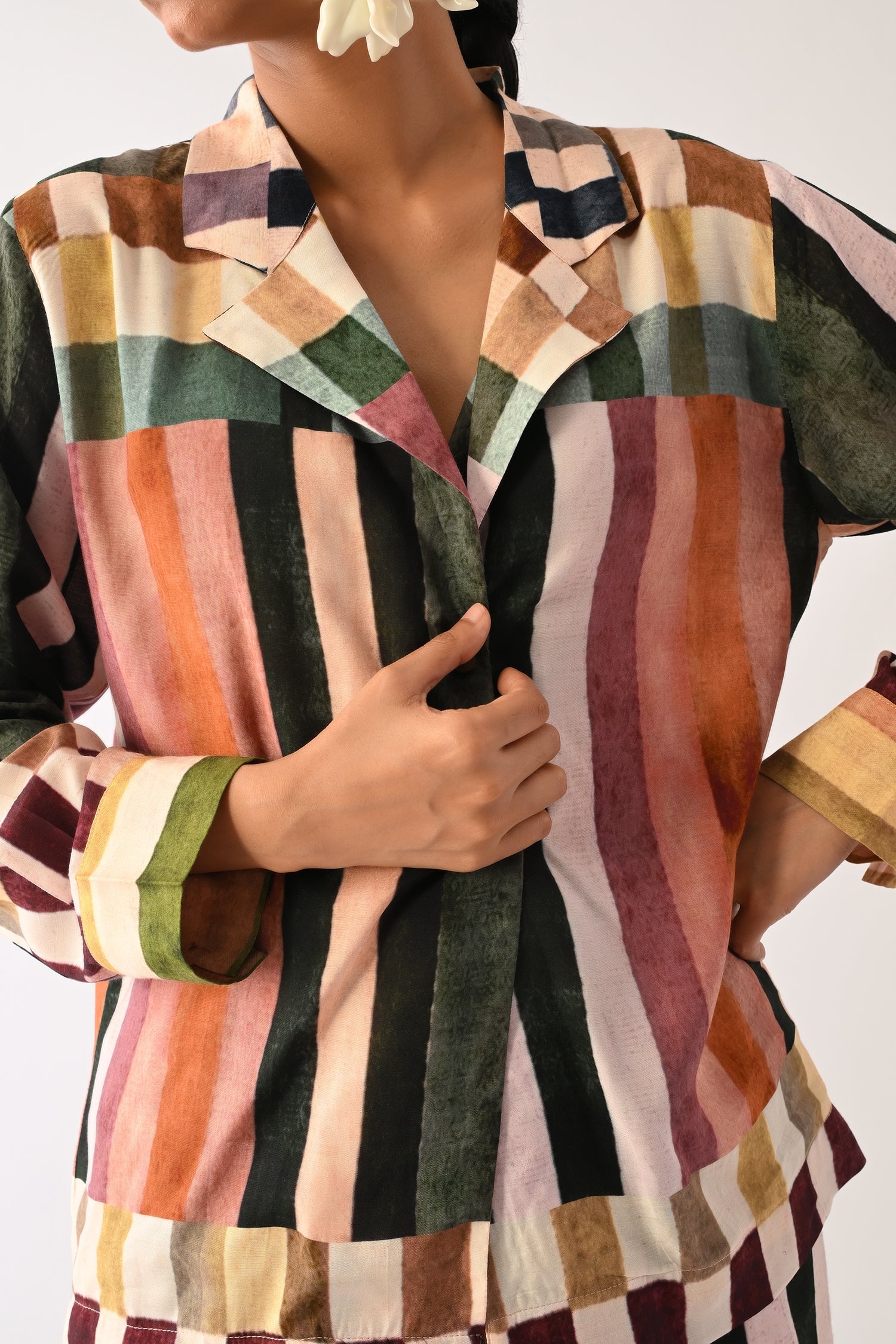 MOSaic Cuban Collar Shirt Set