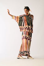 MOSaic Pintuck Shirt Set