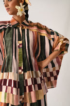 MOSaic Pintuck Shirt Set