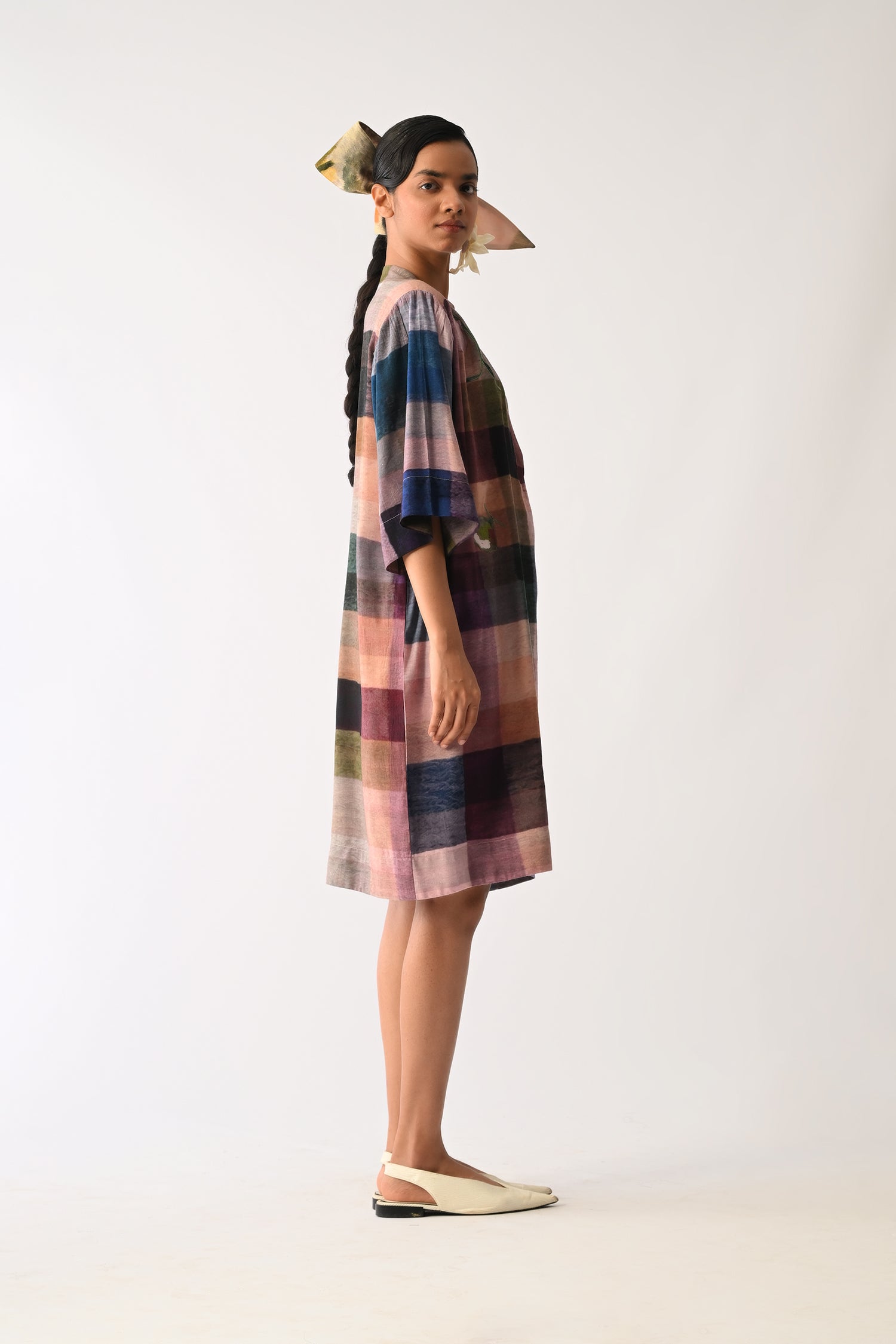 Afterglow Beach Appliqué Dress