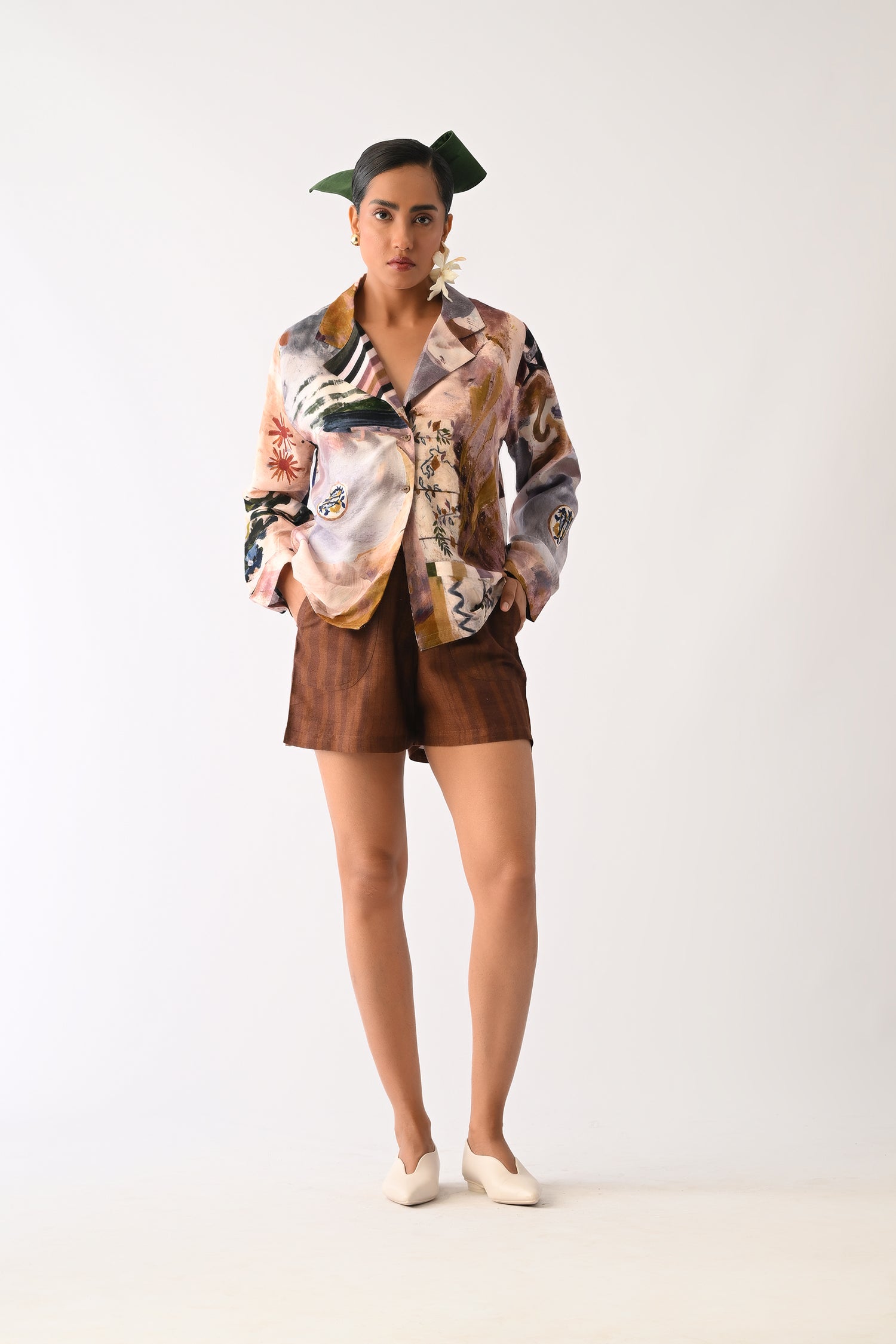 Sardinia Cuban Collar Shirt Set