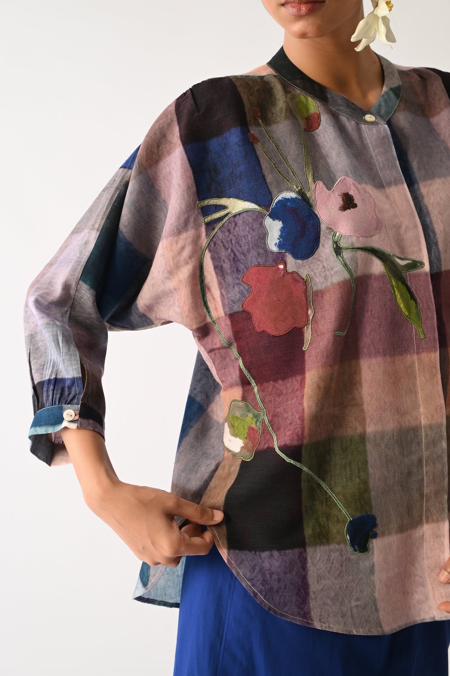 Afterglow RJ Appliqué Top