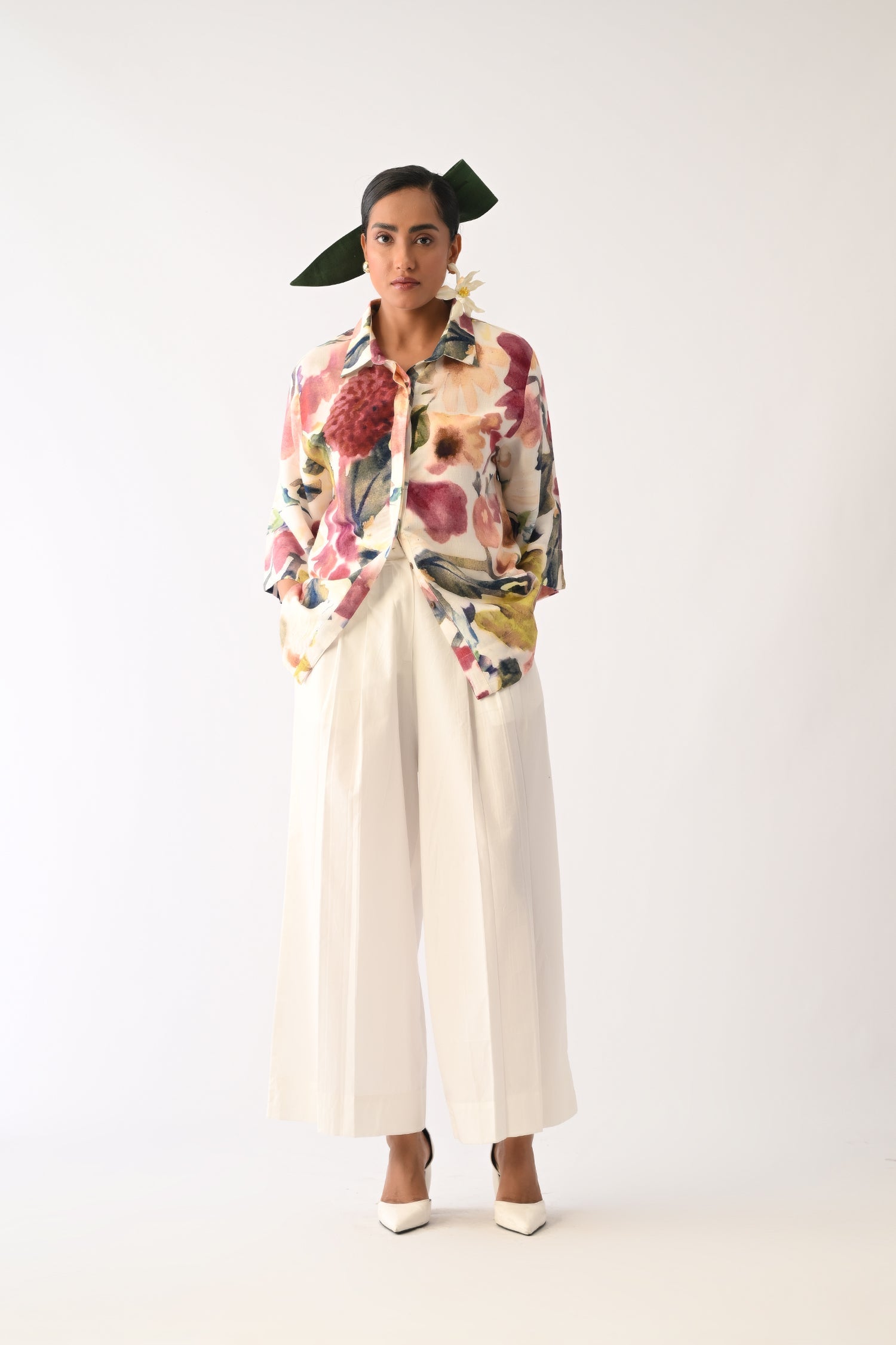Liberty Ivory Ivy Shirt Set
