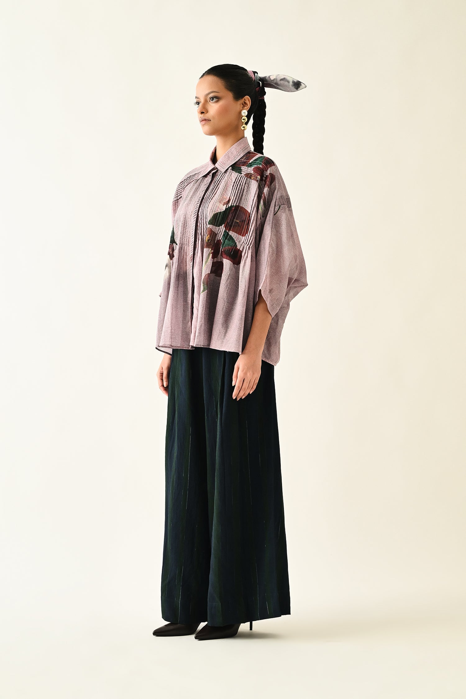 Dusk Pink Shirt Set