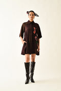 Earth Bloom Aline Short Dress