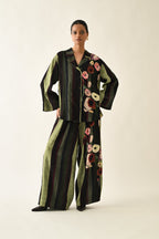 MOSs Stripes Jacket Set