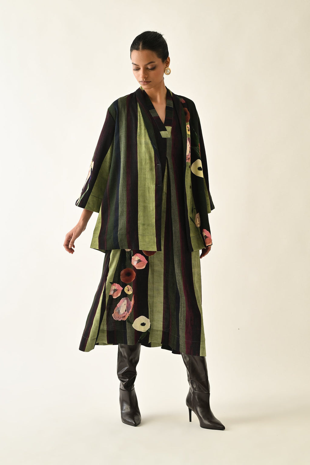 MOSs Stripes  Aline Set