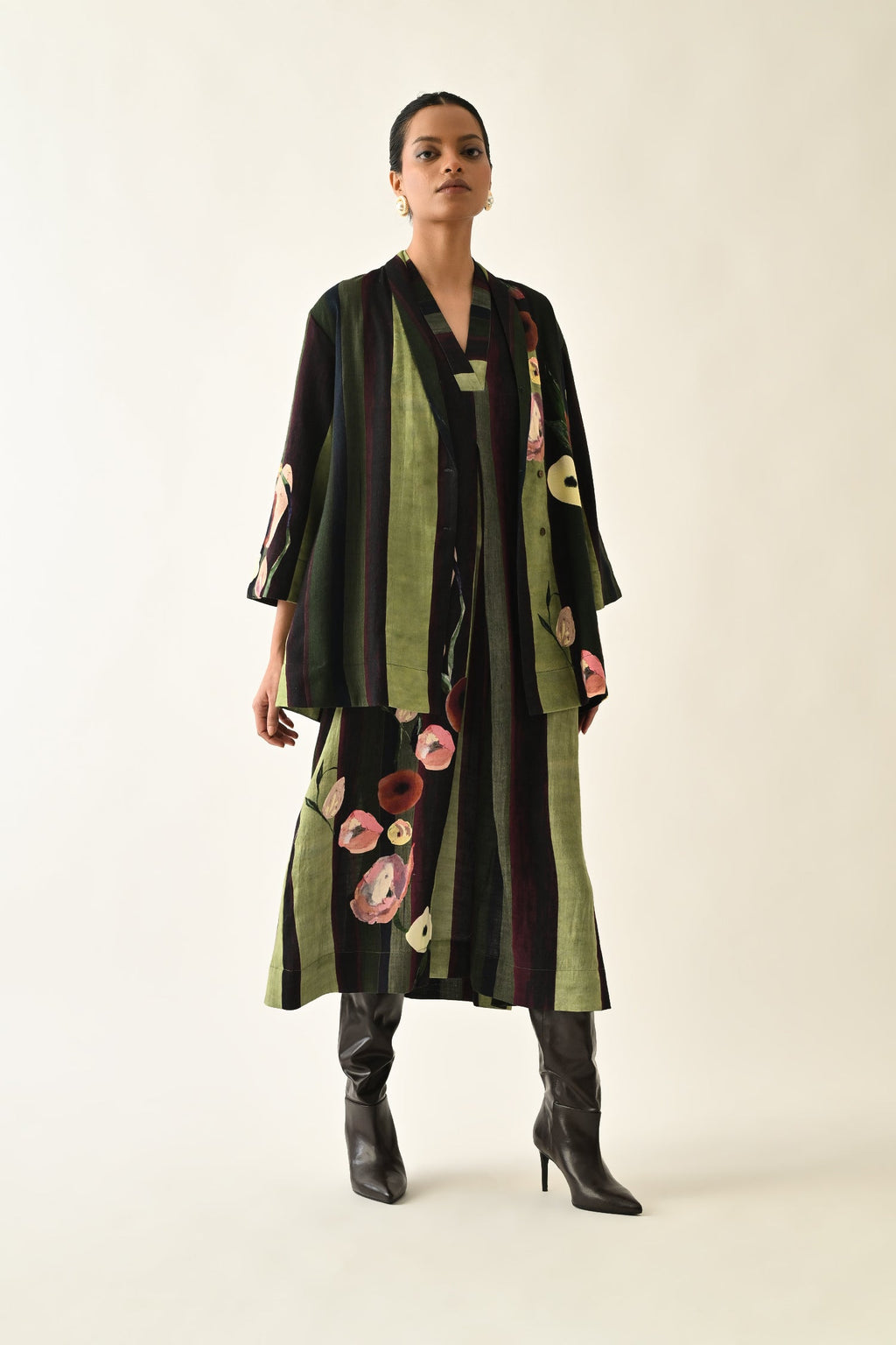 MOSs Stripes  Aline Set