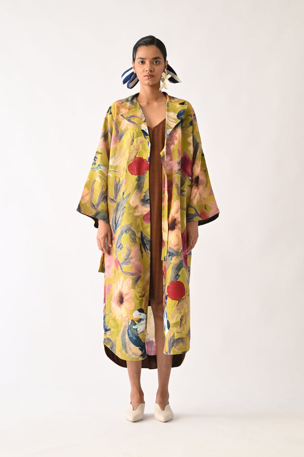 Liberty OLIVE Wrap  Dress