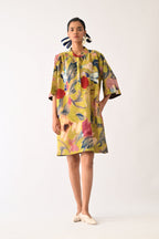 Liberty Olive Beach Dress