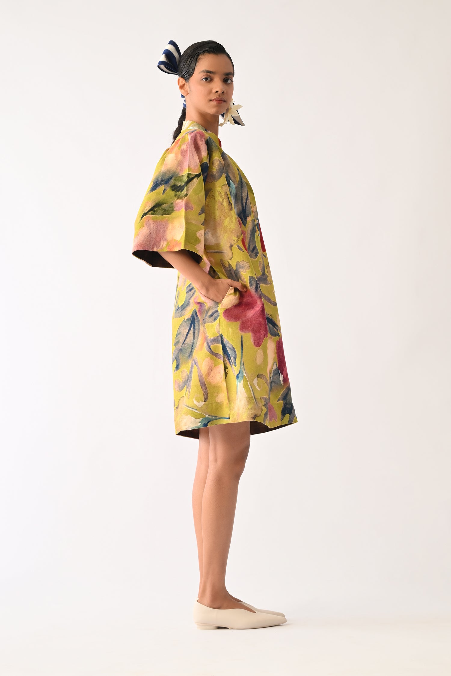 Liberty Olive Beach Dress