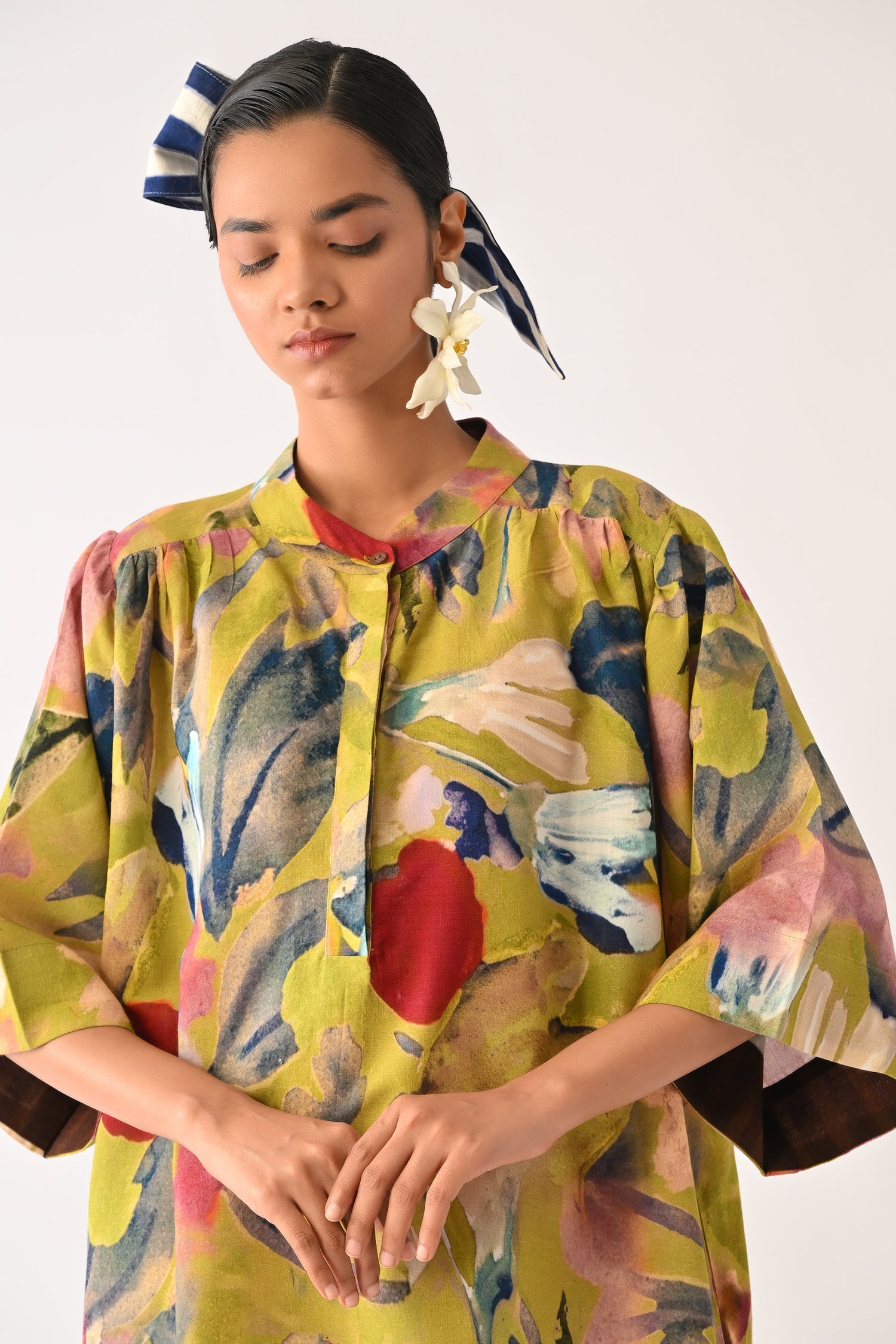 Liberty Olive Beach Dress