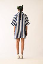 Revolt RB Trench Aline Short Appliqué Dress