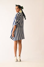 Revolt RB Trench Aline Short Appliqué Dress