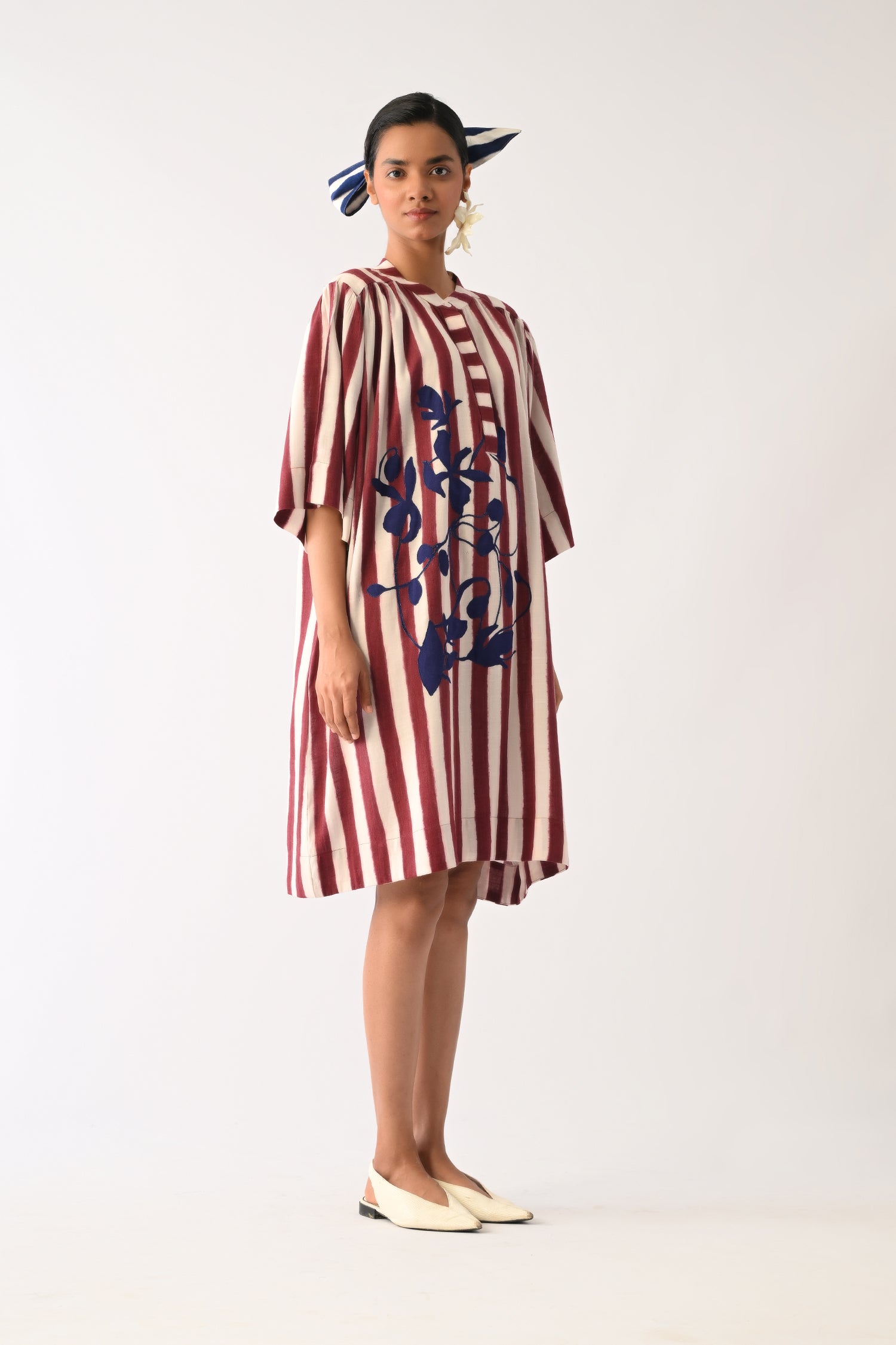 Revolt Bric Beach Appliqué Dress