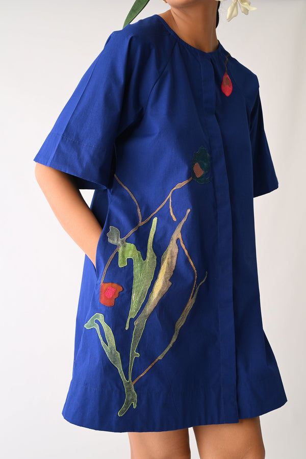 Botanica RB Aline Short Appliqué Dress