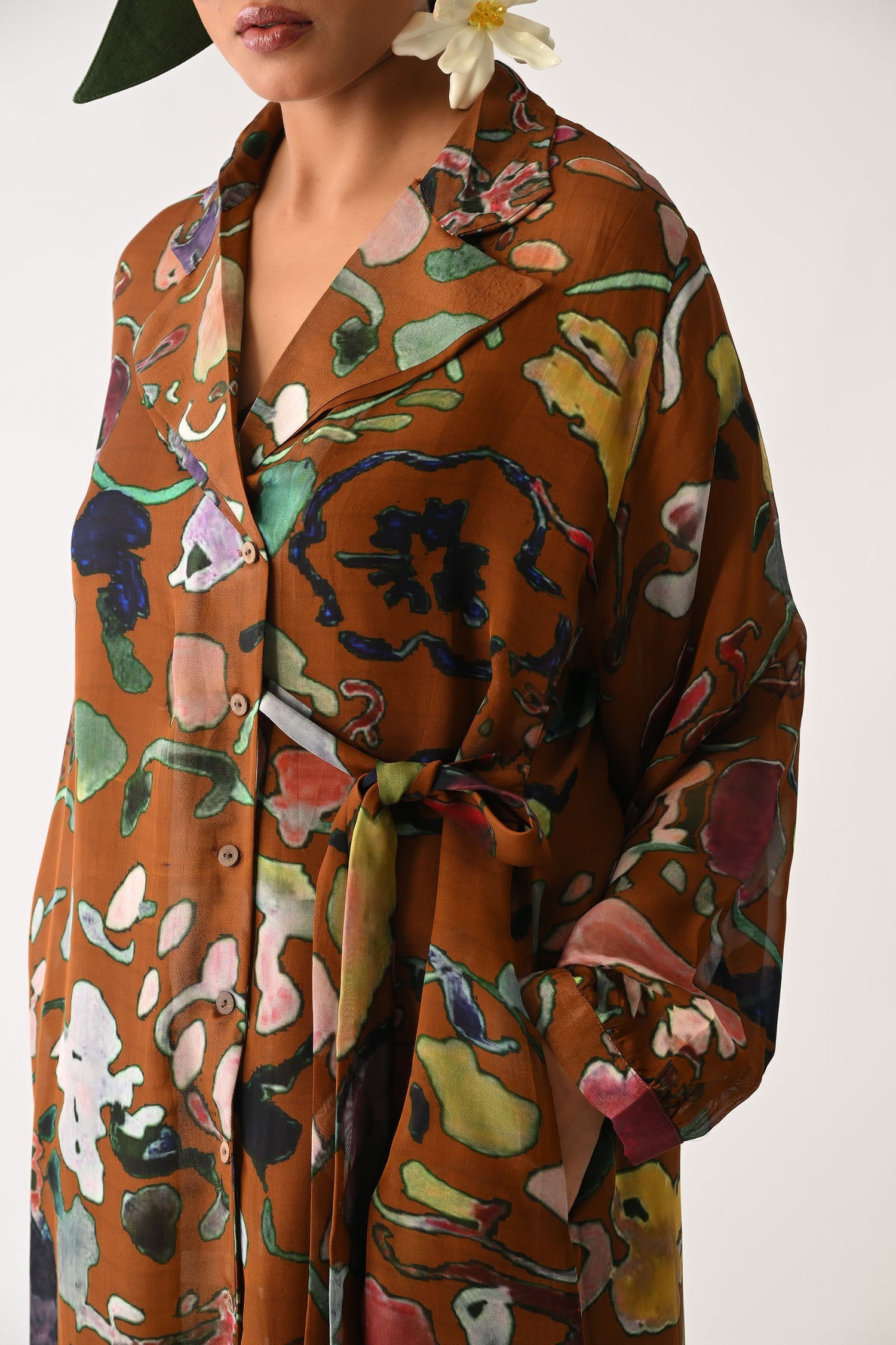 Luminia Brown Wrap Set