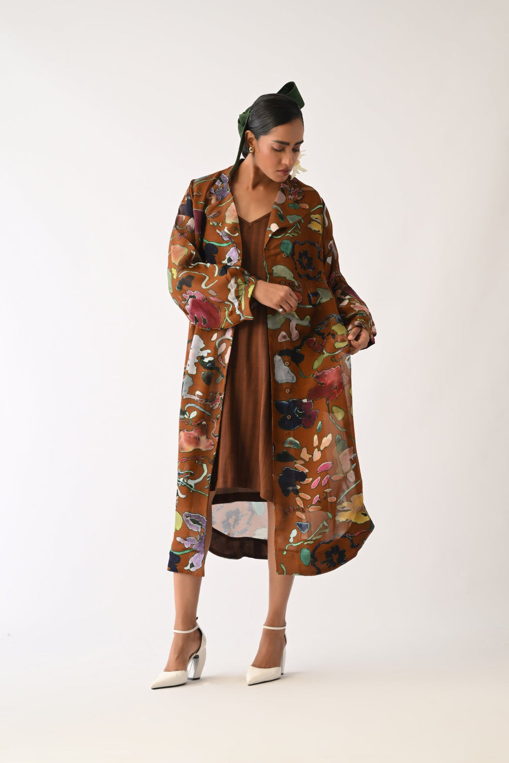Luminia Brown Wrap Set