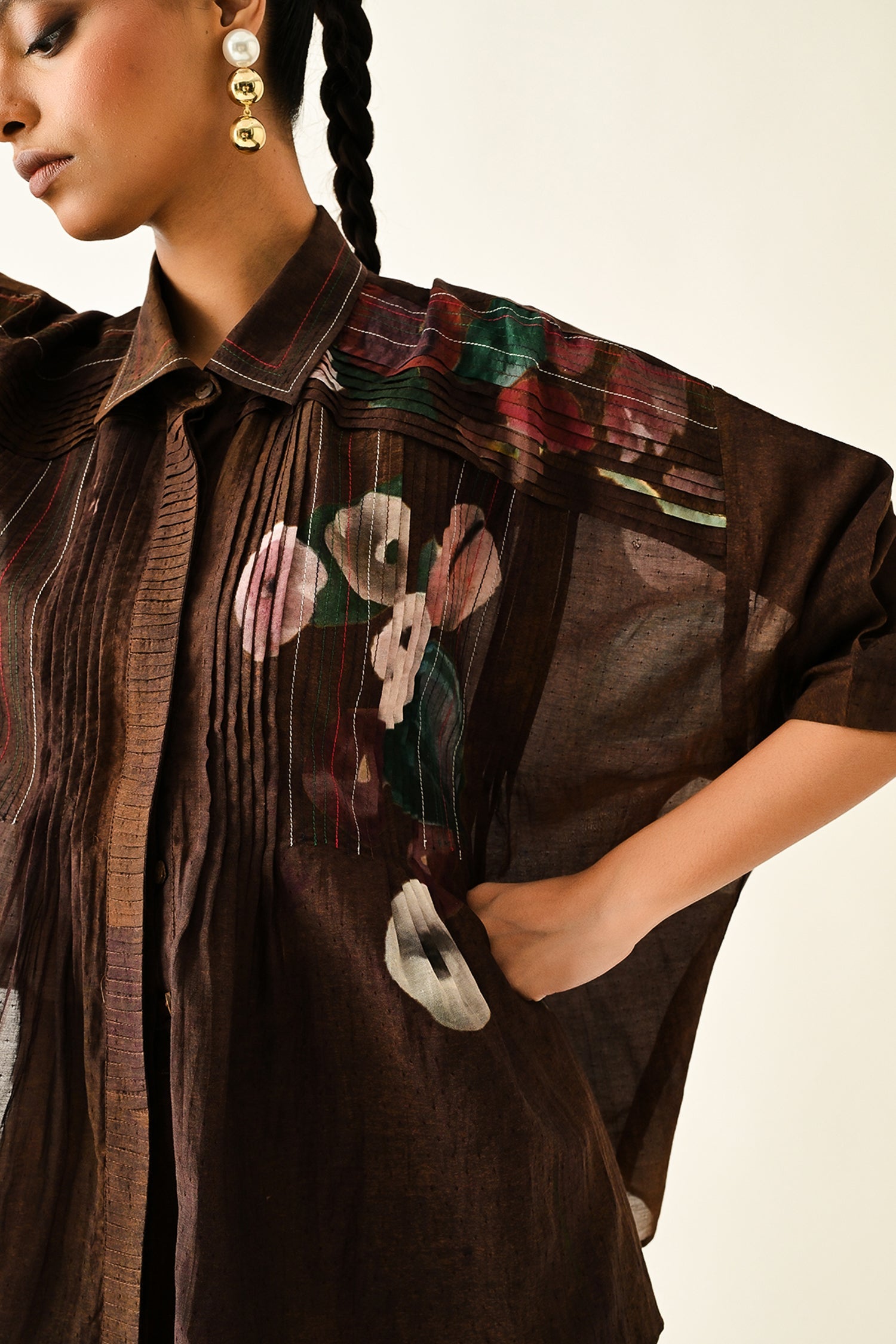Earth Bloom Shirt Set