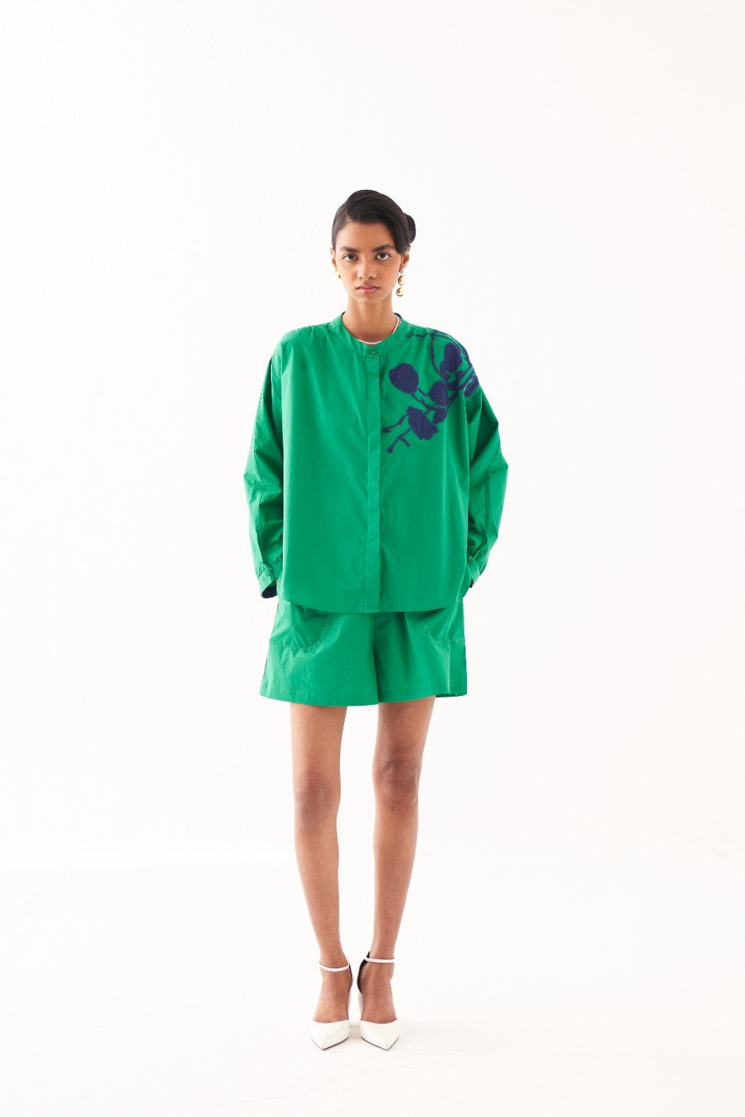 Emerald Applique Shirt