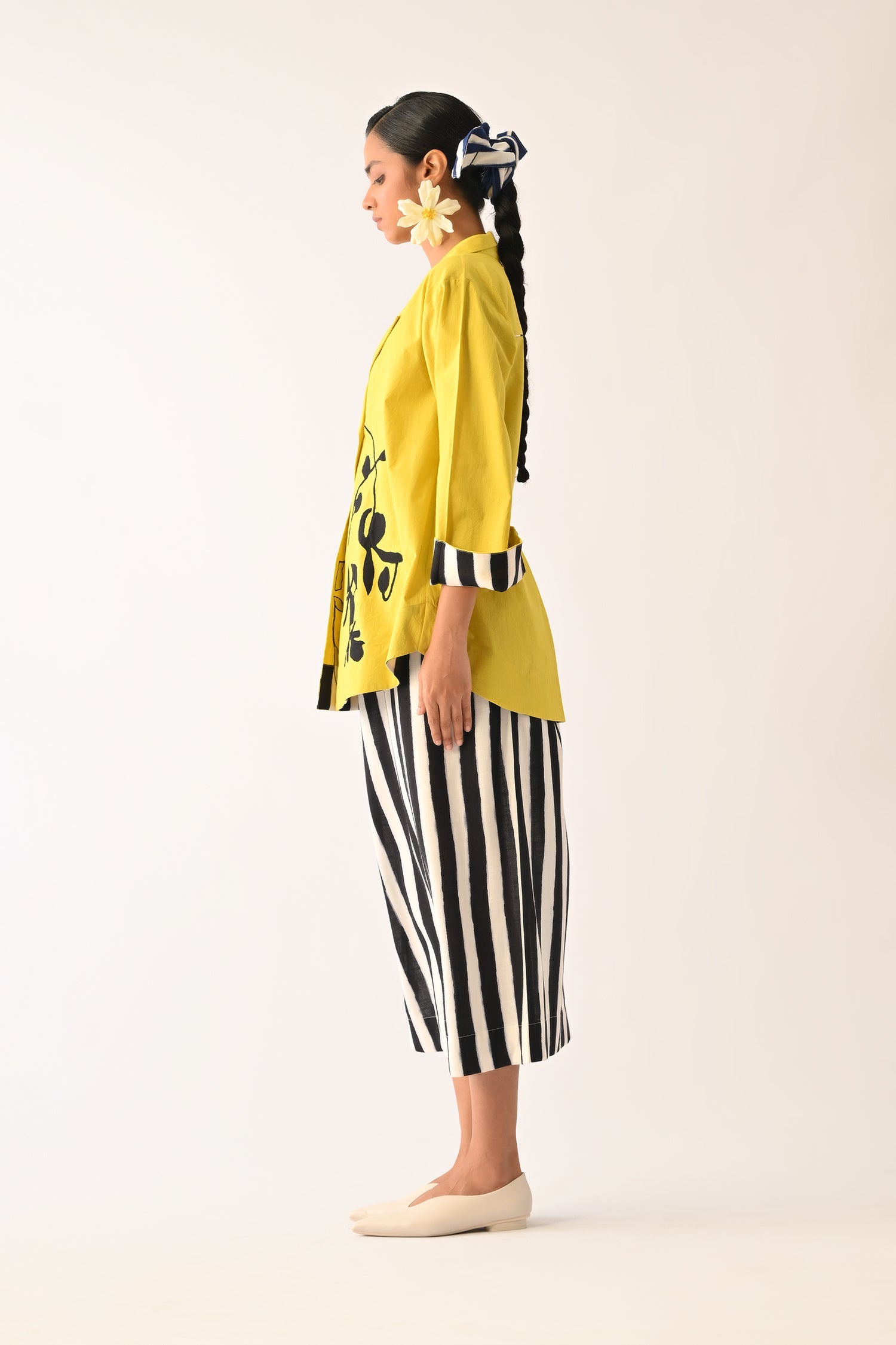 Mono Citrus  Appliqué Jacket
