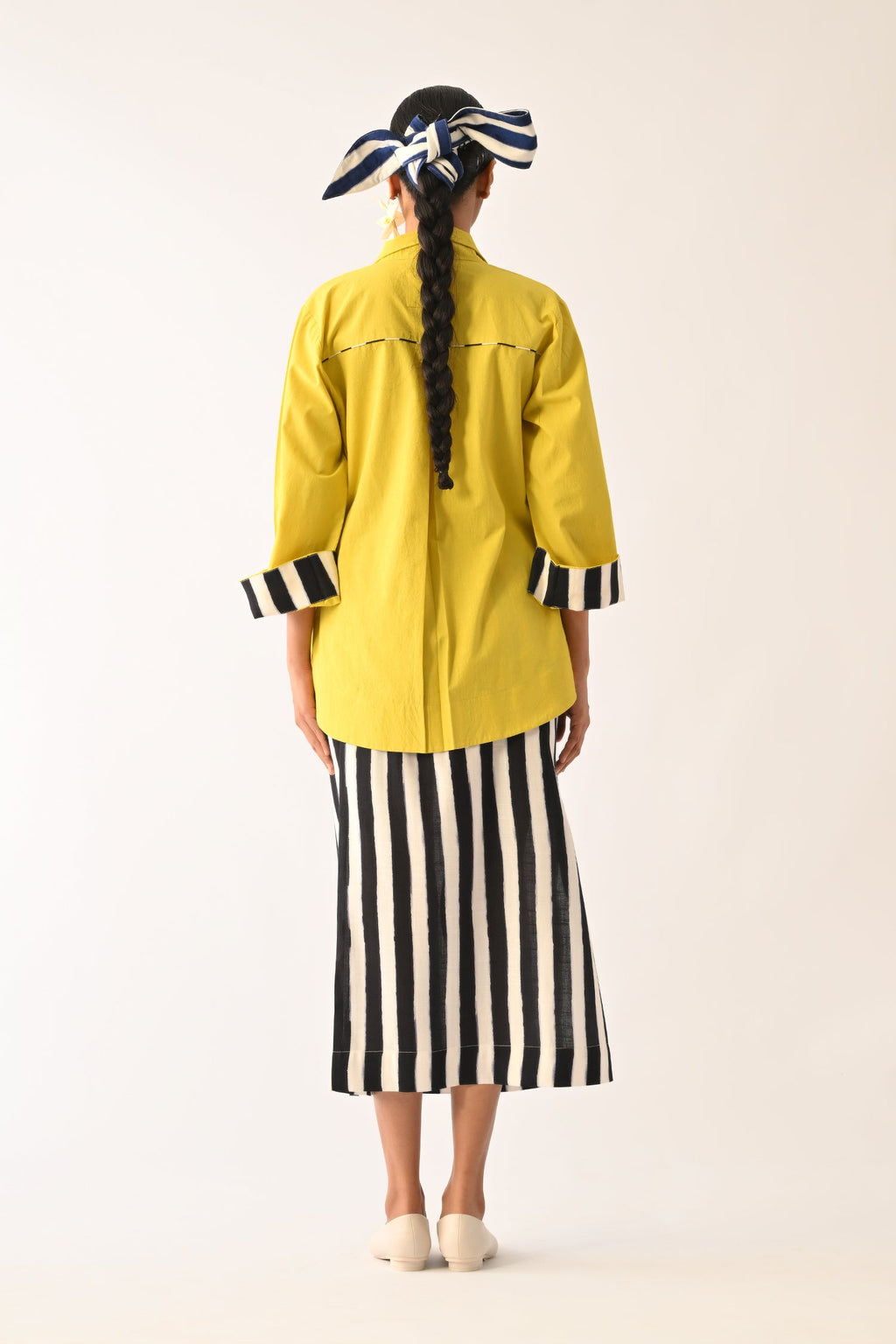 Mono Citrus  Appliqué Jacket