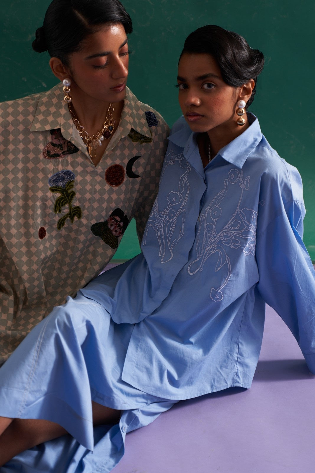 Frida Embroidered MH Dress