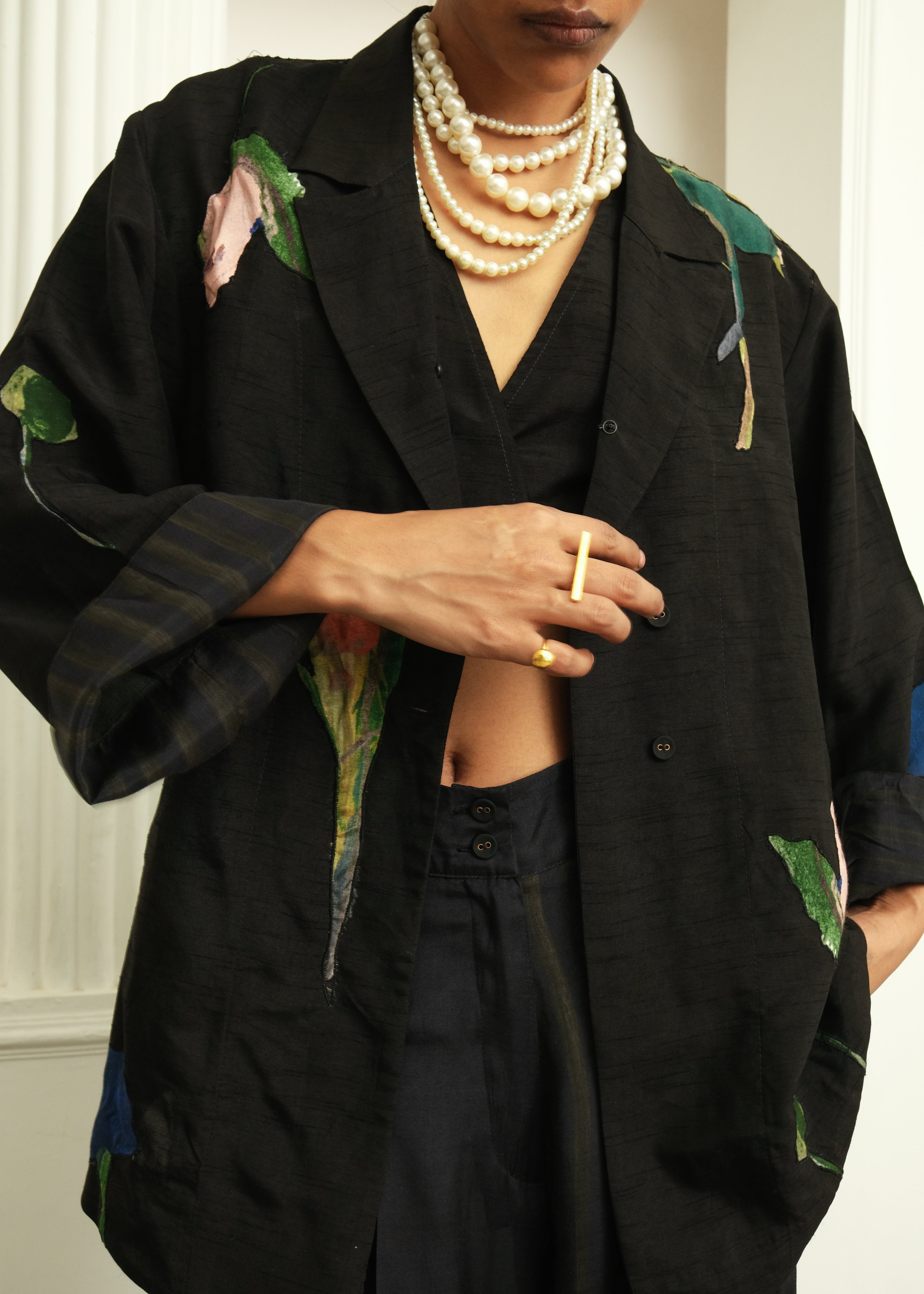 Psyflora Applique Shirt