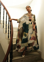 Moonbloom Ivory Drape Dress