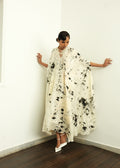 Hand-Painted BWC Drape Dress