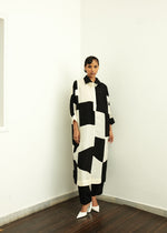 Stardust Silk Patchwork Dress