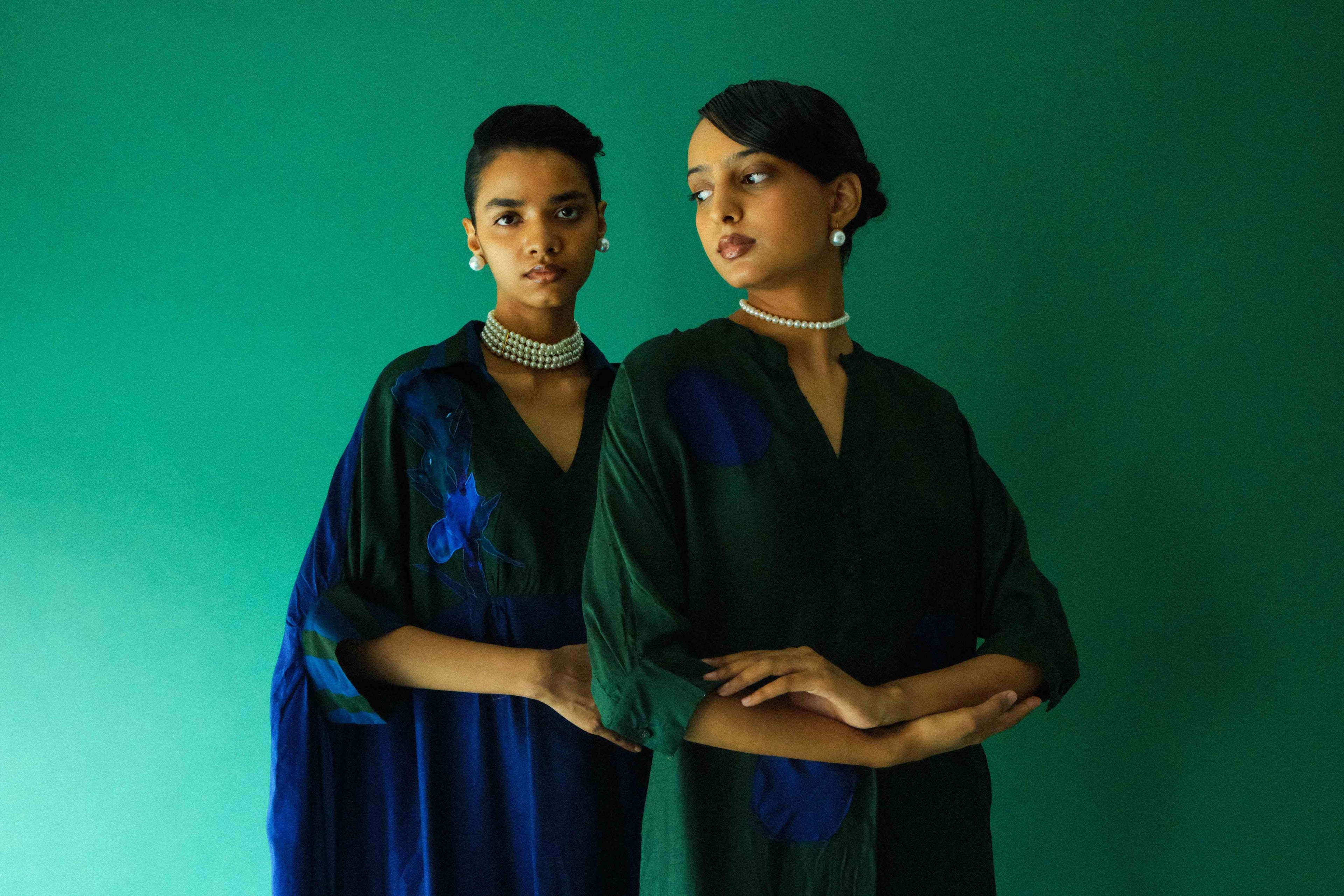 Seafern kaftan dress