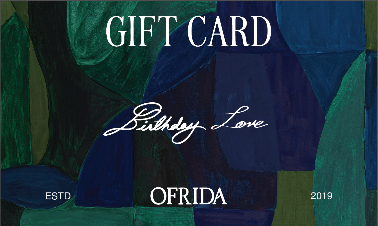 Gift card Design 2