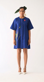 Botanica RB Aline Short Appliqué Dress