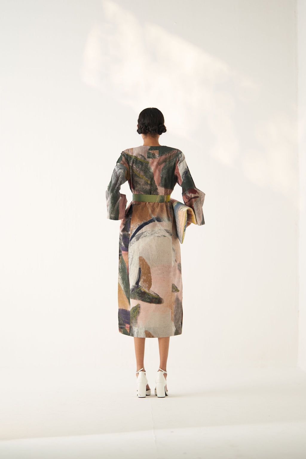 Wallflower Gathered Dresss  (Accessories are Separate)