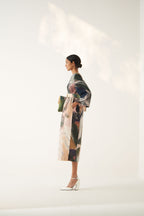 Wallflower Gathered Dresss  (Accessories are Separate)