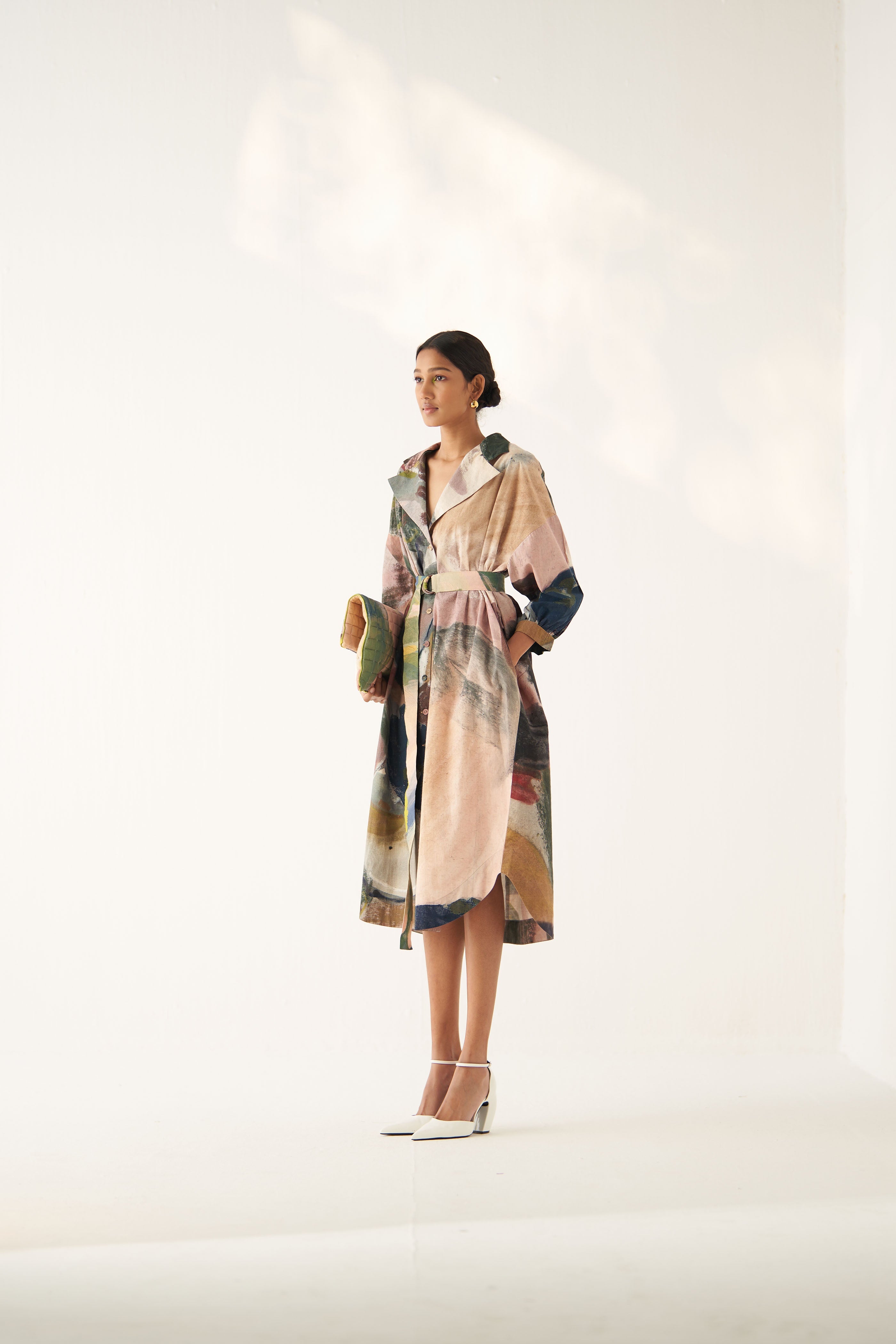Wallflower Trench Dress (Accessories are Separate)